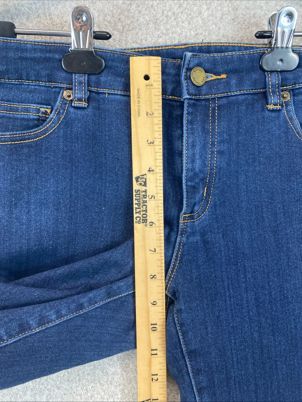 Michael Kors Women's Skinny Jeans  Size 6 Dark Wash Stretchy Basics